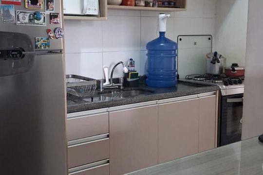 Cozinha de apartamento à venda com 3 quartos, 68m² em Vila Barros, Barueri