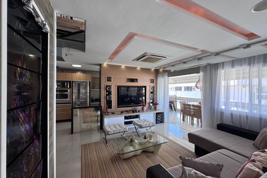 Sala de apartamento para alugar com 3 quartos, 200m² em Recreio dos Bandeirantes, Rio de Janeiro