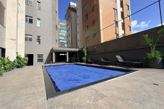 Área comum - Piscina de apartamento à venda com 4 quartos, 130m² em Buritis, Belo Horizonte