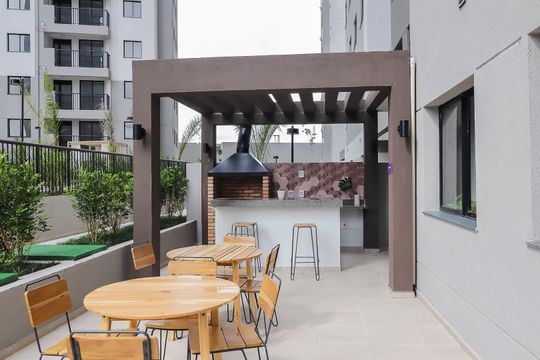 Área comum - Churrasqueira de apartamento à venda com 2 quartos, 38m² em Vila Campanela, São Paulo