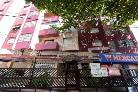 Fachada de apartamento para alugar com 2 quartos, 100m² em Itararé, Santos