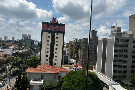 Vista da janela de apartamento para alugar com 1 quarto, 36m² em Botafogo, Campinas
