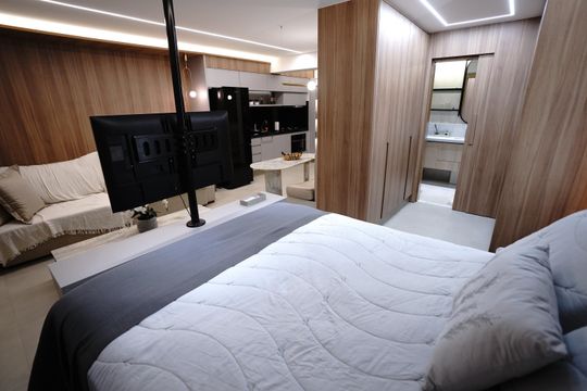 Apartamento para alugar com 1 quarto, 52m² em Setor Bueno, Goiânia
