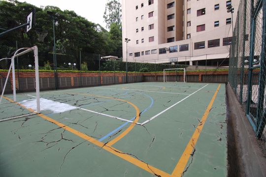 Área comum - Quadra Esportiva de apartamento para alugar com 4 quartos, 220m² em Vila Gaianazes, São José dos Campos