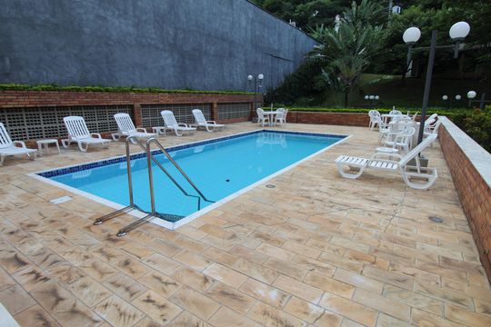 Área comum - Piscina de apartamento para alugar com 4 quartos, 220m² em Vila Gaianazes, São José dos Campos