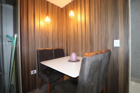 Cozinha de apartamento à venda com 2 quartos, 134m² em Parque Sao Vicente, Santo André