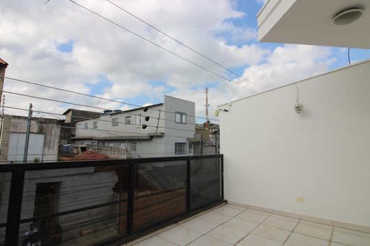 Varanda da Sala de casa para alugar com 4 quartos, 168m² em Jardim Nordeste, São Paulo