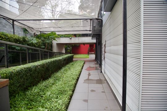Área comum de apartamento para alugar com 2 quartos, 70m² em Santo Amaro, São Paulo