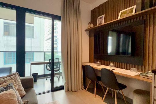 Sala de kitnet/studio para alugar com 1 quarto, 33m² em Pinheiros, São Paulo