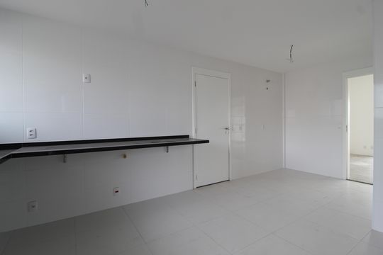 Cozinha de apartamento à venda com 3 quartos, 163m² em Indianópolis, São Paulo