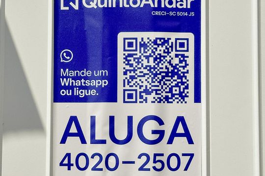 Plaquinha de kitnet/studio para alugar com 1 quarto, 18m² em Jardim Cidade de Florianopolis, São José