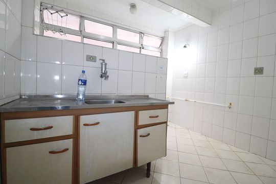 Cozinha de apartamento à venda com 2 quartos, 100m² em Jardim, Santo André