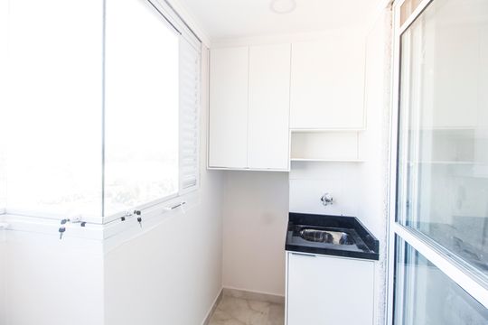 Área de Serviço de apartamento para alugar com 2 quartos, 42m² em Vila Sul Americana, Carapicuíba