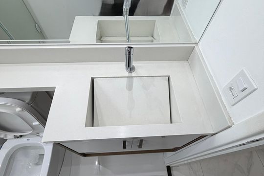 Banheiro de apartamento para alugar com 2 quartos, 52m² em Socorro, São Paulo