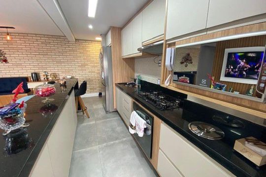 Cozinha de apartamento à venda com 3 quartos, 82m² em Vila Formosa, São Paulo