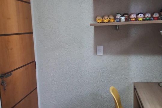 Quarto de apartamento à venda com 3 quartos, 68m² em Utinga, Santo André
