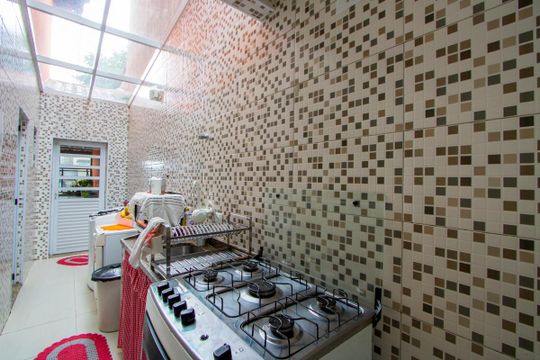 Área de serviço de casa à venda com 2 quartos, 200m² em Centreville, Santo André