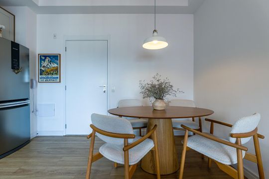 Cozinha de apartamento à venda com 2 quartos, 73m² em Pinheiros, São Paulo