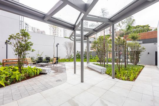 Área comum de apartamento para alugar com 2 quartos, 76m² em Vila Anglo Brasileira, São Paulo