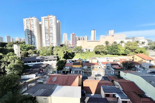 Varanda da Sala Vista de apartamento para alugar com 3 quartos, 60m² em Imirim, São Paulo