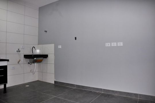 Detalhe - Sala, Cozinha e Área de Serviço  de apartamento para alugar com 1 quarto, 45m² em Jardim Cidade Pirituba, São Paulo