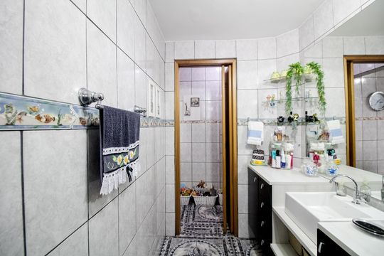 Banheiro de apartamento à venda com 1 quarto, 70m² em Brás, São Paulo