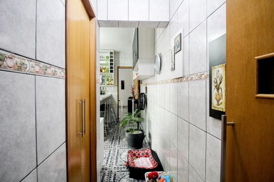 Corredor de apartamento à venda com 1 quarto, 70m² em Brás, São Paulo