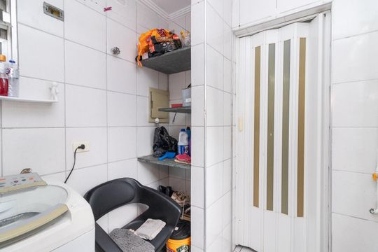 Área de Serviço de apartamento à venda com 2 quartos, 56m² em Conjunto Habitacional Padre Jose de Anchieta, São Paulo