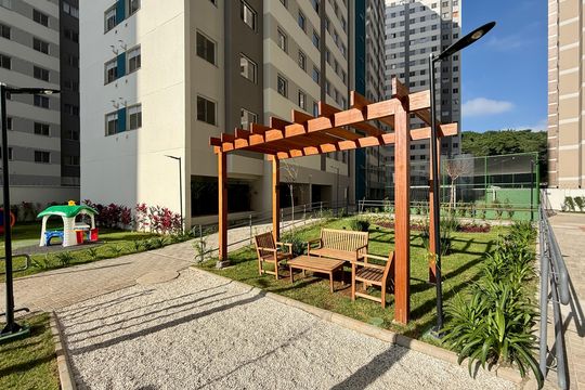 Área comum de apartamento à venda com 2 quartos, 36m² em Jardim Sabara, São Paulo