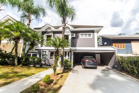 Garagem de casa de condomínio para alugar com 4 quartos, 360m² em Residencial 18 do Forte, Santana de Parnaíba
