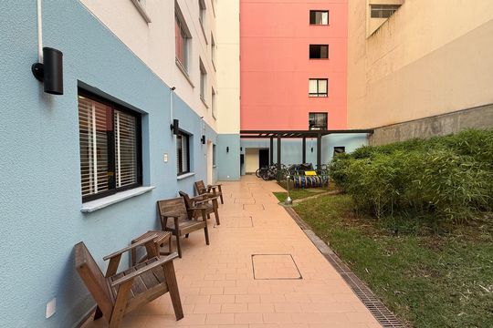 Área comum de kitnet/studio à venda com 1 quarto, 28m² em Campos Elíseos, São Paulo