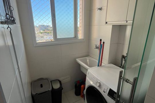 Banheiro de apartamento à venda com 2 quartos, 60m² em Assunção, São Bernardo do Campo