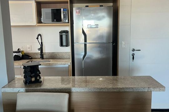 Cozinha de apartamento à venda com 2 quartos, 60m² em Assunção, São Bernardo do Campo