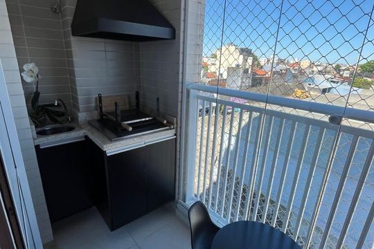 Varanda de apartamento à venda com 2 quartos, 60m² em Assunção, São Bernardo do Campo