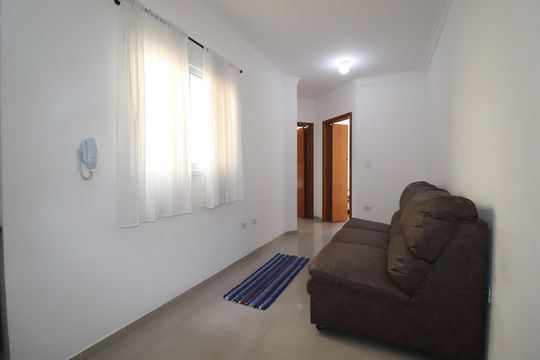 Sala de apartamento para alugar com 2 quartos, 77m² em Vila assunção, Santo André