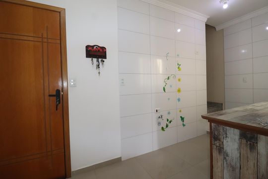 Cozinha de apartamento para alugar com 2 quartos, 77m² em Vila assunção, Santo André