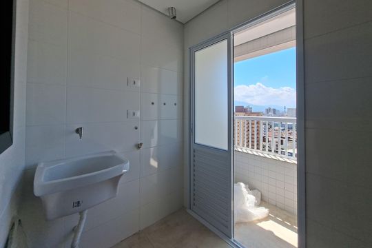 Área de Serviço de apartamento para alugar com 3 quartos, 117m² em Vilamar, Praia Grande