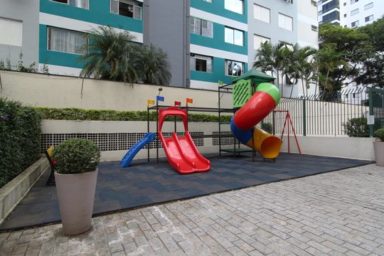 Área Comum - Playground de apartamento à venda com 3 quartos, 140m² em Moema, São Paulo