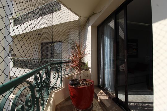 Varanda de apartamento à venda com 3 quartos, 140m² em Moema, São Paulo