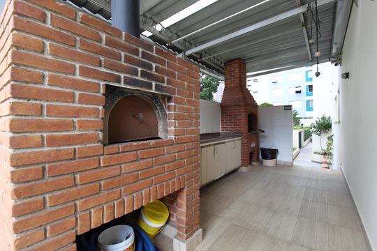 Área Comum - Churrasqueira de apartamento à venda com 3 quartos, 140m² em Moema, São Paulo
