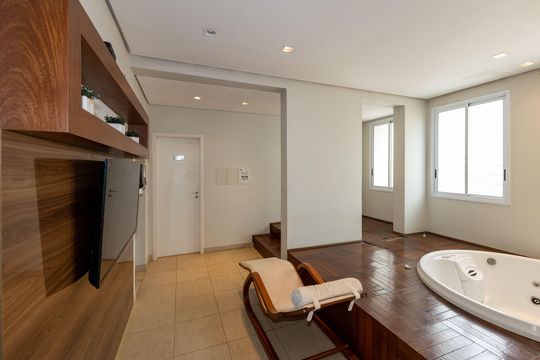 Área comum - SPA de apartamento à venda com 2 quartos, 79m² em Vila da Serra, Nova Lima