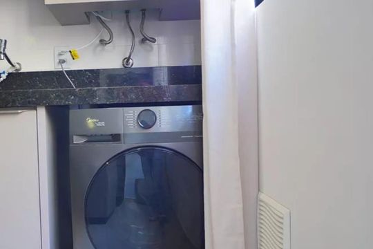 Área de serviço de apartamento para alugar com 2 quartos, 65m² em Ingleses do Rio Vermelho, Florianópolis