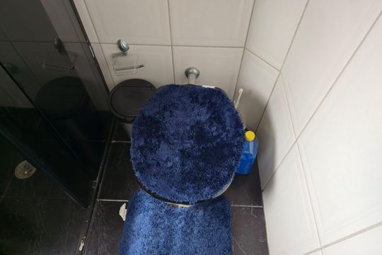 Banheiro Social de apartamento à venda com 3 quartos, 87m² em Jardim Vila Galvao, Guarulhos