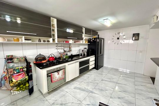 Cozinha de casa à venda com 2 quartos, 79m² em Vila Sao Luis, Guarulhos