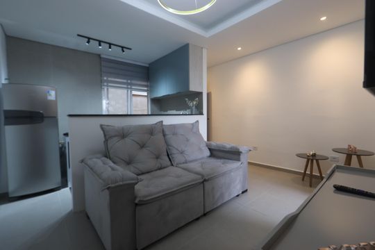 Sala de apartamento à venda com 1 quarto, 35m² em Vila Santa Virginia, São Paulo
