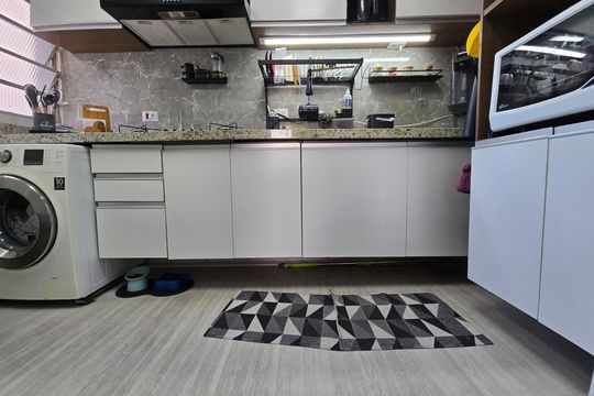 Cozinha e Área de Serviço de apartamento para alugar com 2 quartos, 44m² em Vila Galvão, Guarulhos