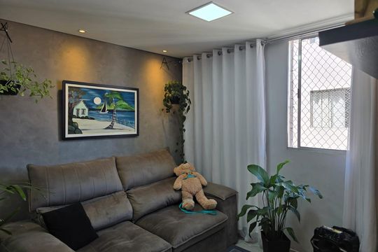 Sala  de apartamento para alugar com 2 quartos, 44m² em Vila Galvão, Guarulhos