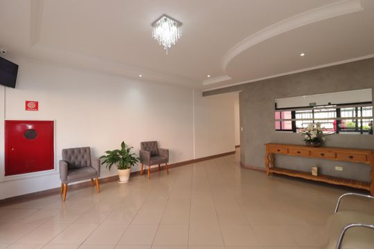Área Comum - Hall de apartamento à venda com 3 quartos, 73m² em Vila Valparaíso, Santo André