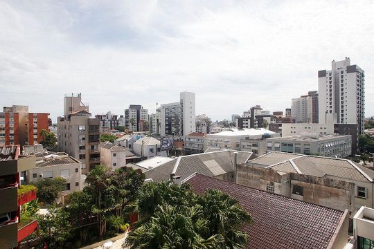 Sala Vista de apartamento para alugar com 1 quarto, 30m² em Menino Deus, Porto Alegre