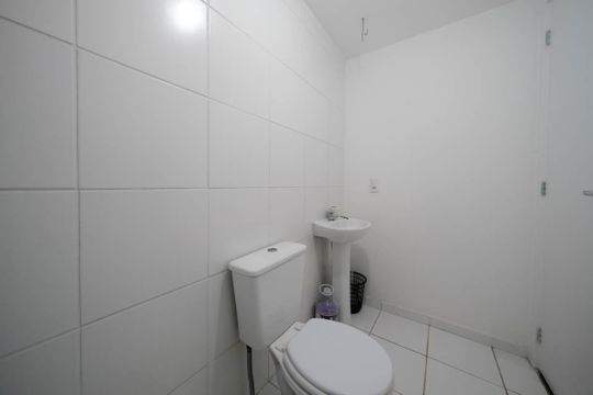 Banheiro de apartamento à venda com 2 quartos, 39m² em Cangaiba, São Paulo